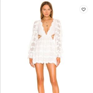 Mimi Long Sleeve Mini Dress - For Love and Lemons